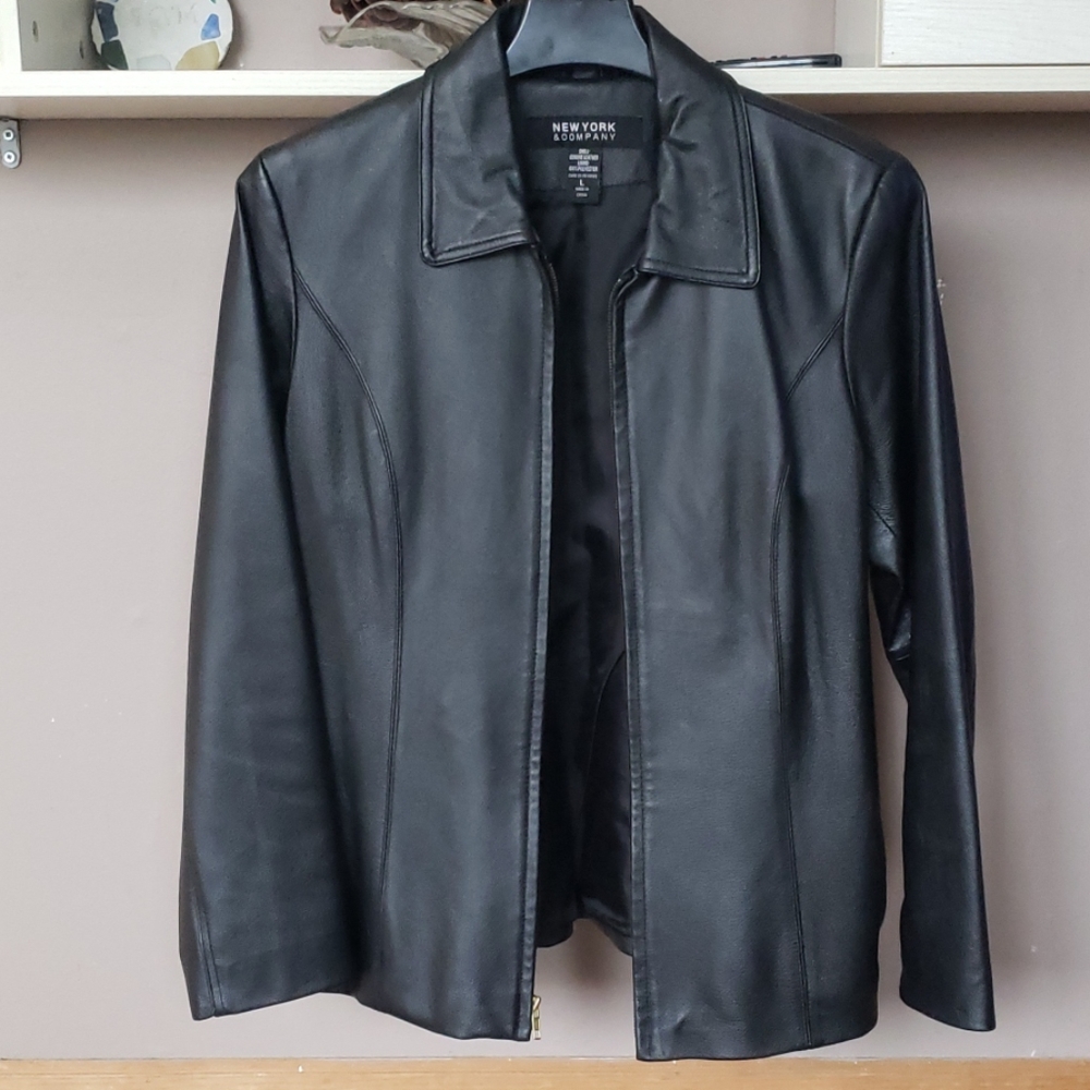 Leather jacket